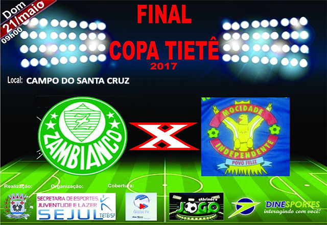 Final da Copa Tietê será realizada no Campo da Santa Cruz