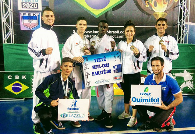 Atletas de Tietê classificados para campeonato final de Karatê