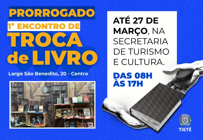 1° Encontro de troca de livro