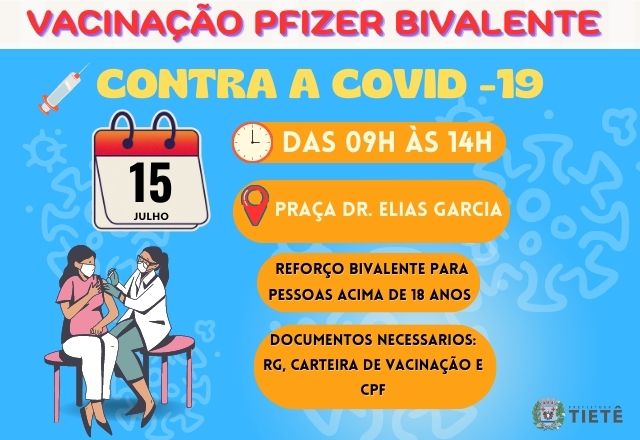 INTENSIFICAÇÃO DAS VACINAS DE INFLUENZA E REFORÇO BIVALENTE DA COVID-19