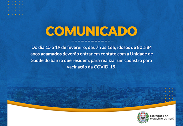 Vacinação contra a Covid-19