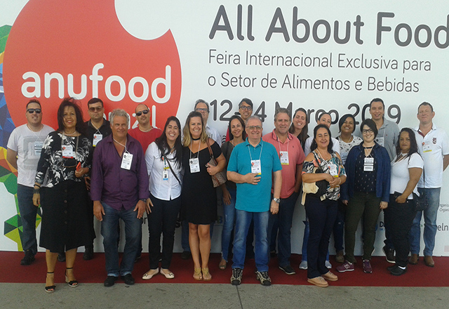Empresários de Tietê visitam Feira da ANUFOOD Brazil em São Paulo