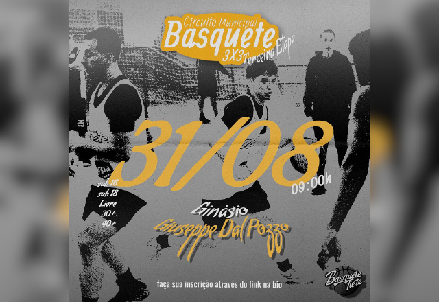 Circuito 3x3 de Basquete – 3ª Etapa