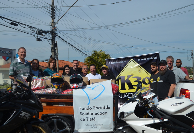 Fundo Social recebe Doações do 2° Moto Rock