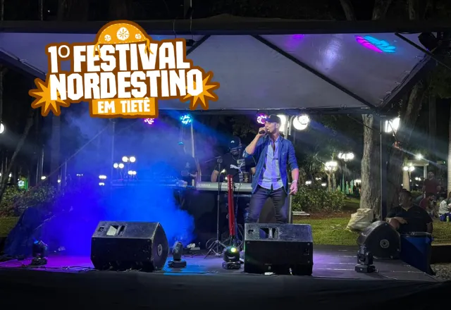 1º Festival Nordestino em Tietê reuniu centenas de pessoas na Praça Dr. Elias Garcia