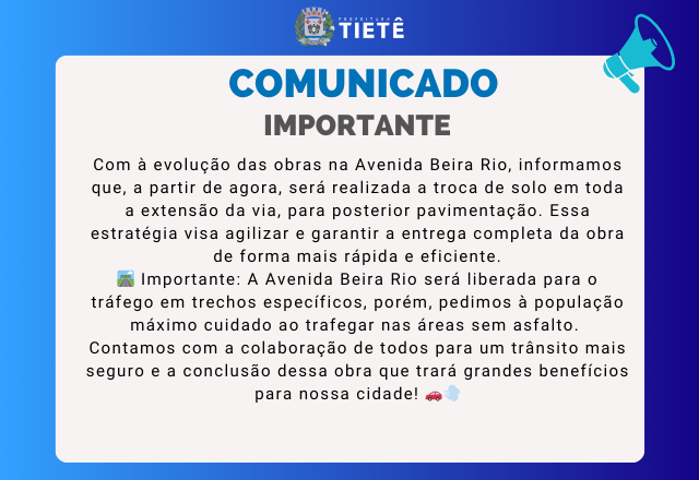 COMUNICADO SAMAE
