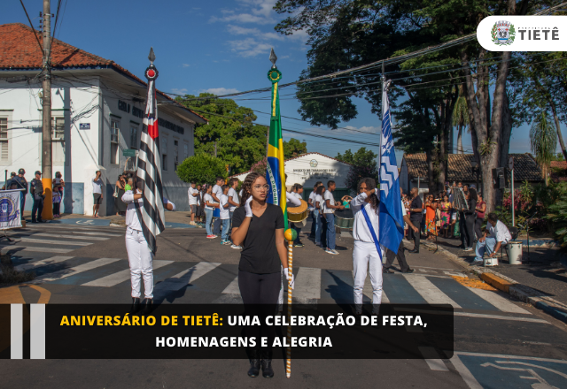 Aniversário de Tietê: Uma Celebração de Festa, Homenagens e Alegria