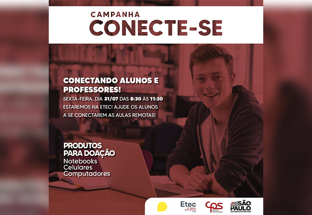 Campanha Conecte-se - Etec Tietê