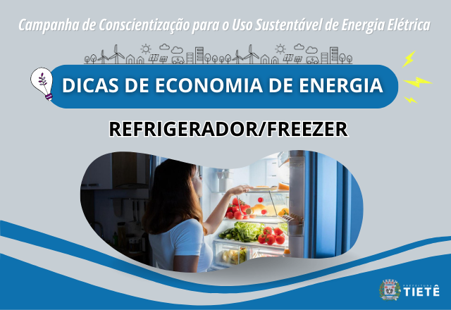 DICAS DE ECONOMIA DE ENERGIA