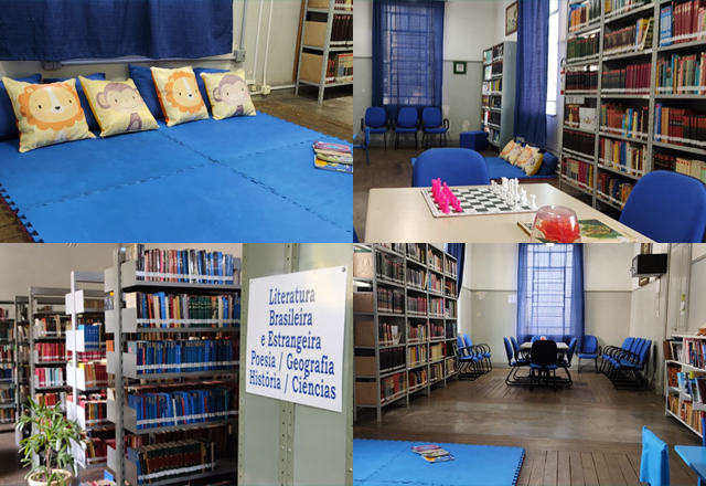 BIBLIOTECA MUNICIPAL ABERTA E REMODELADA PARA MELHOR ATENDER A POPULAÇÃO