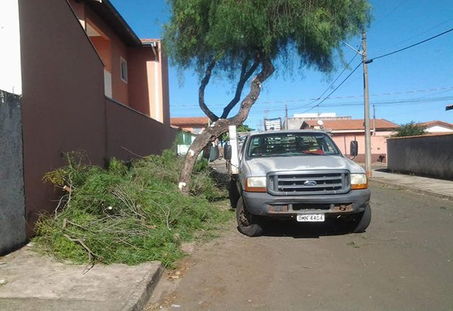 SEMADES realiza podas no Bairro Terras de Santa Maria