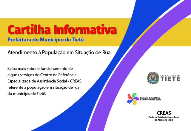 CARTILHA INFORMATIVA DO CREAS