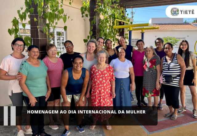 Homenagem ao Dia Internacional da Mulher