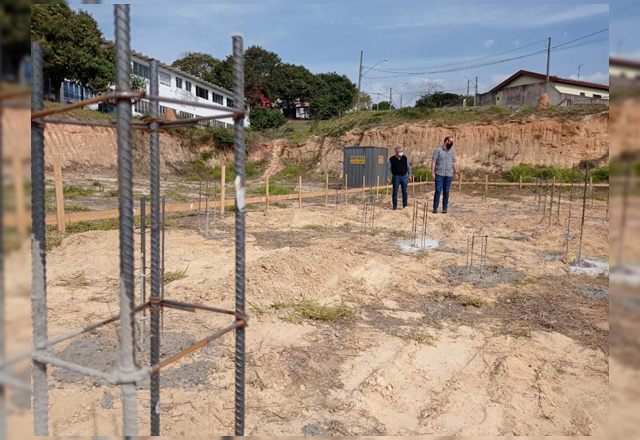 INICIA A OBRA DE CONSTRUÇÃO DA POLICLÍNICA MUNICIPAL NO BAIRRO ALTOS DO TIETÊ