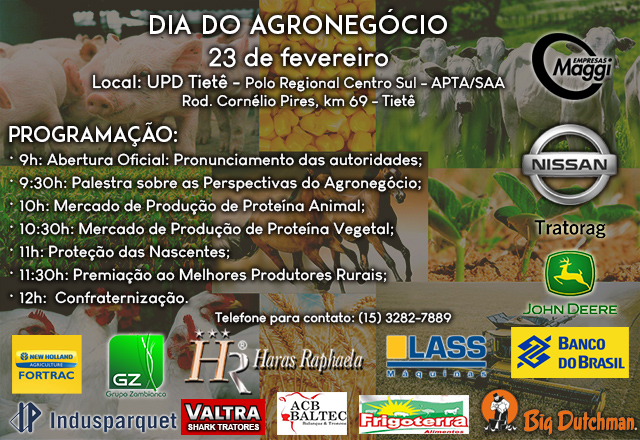 SEMADES realiza evento em comemoração ao dia do Agronegócio