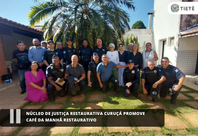 Núcleo de Justiça Restaurativa Curuçá promove Café da Manhã Restaurativo