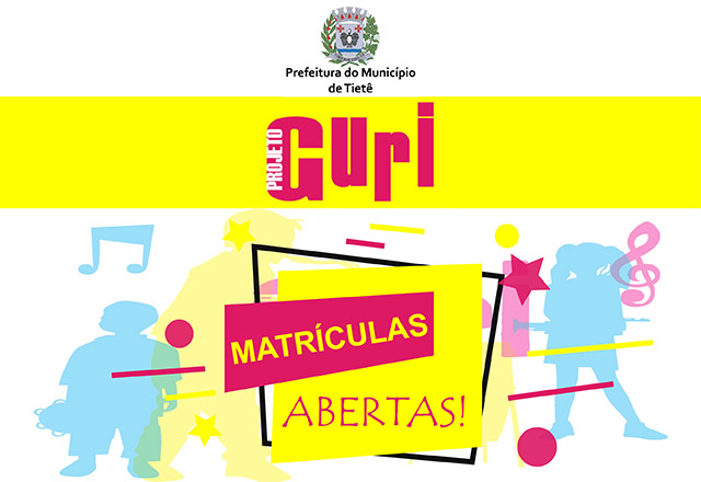 Projeto Guri está com as matrículas abertas para 2018