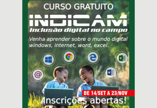 INDICAM - INCLUSÃO DIGITAL NO CAMPO