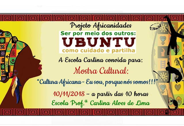 Escola Carlina realiza evento “Africanidades”