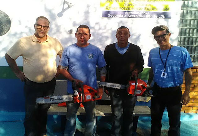 SEMADES adquire novas motosserras