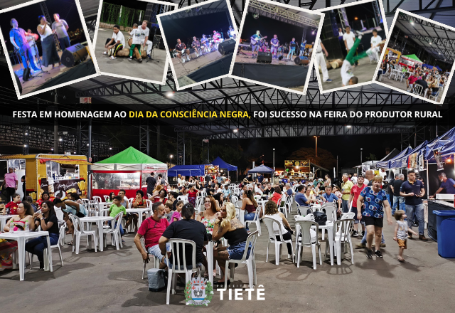 DIA DA CONSCIÊNCIA NEGRA É CELEBRADO EM TIETÊ!