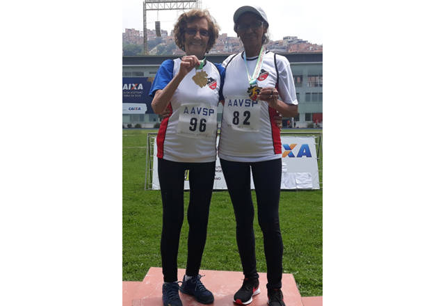 Atletas da Melhor Idade conquistam Medalhas no Atletismo