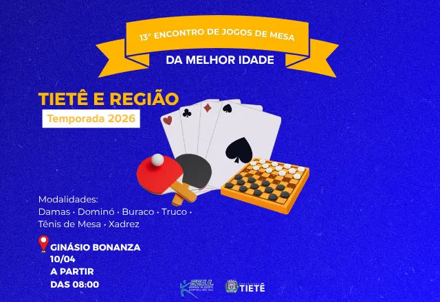  13º Encontro de Jogos de Mesa da Melhor Idade