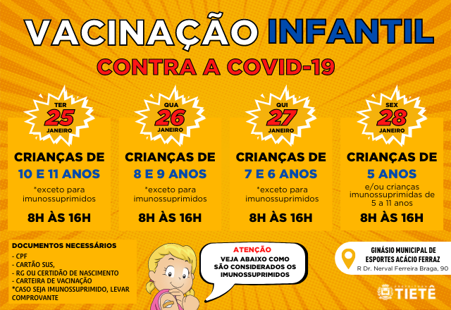 VACINAÇÃO INFANTIL COVID-19