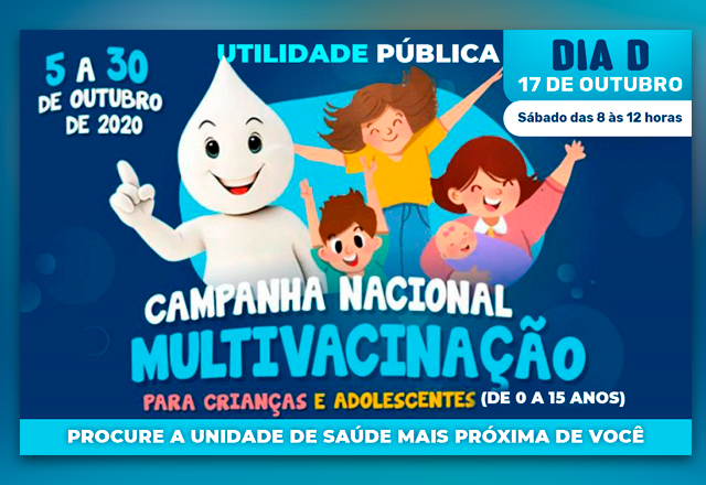 Campanha Nacional Multivacinação