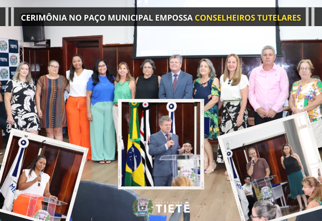 CERIMÔNIA EMPOSSA CONSELHEIROS TUTELARES