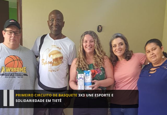 Primeiro Circuito de Basquete 3x3 une esporte e solidariedade em Tietê