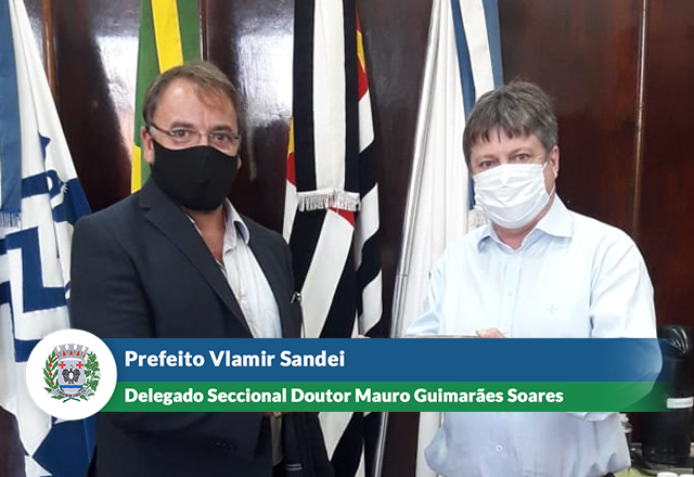 Delegado Seccional de Polícia responsável por 18 municípios da região de Sorocaba esteve na Prefeitura de Tietê