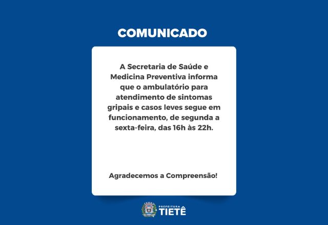 FUNCIONAMENTO AMBULATÓRIO