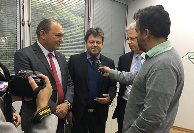 Vlamir Sandei visita Investe SP e Desenvolve SP