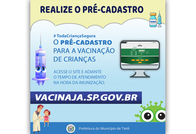 REALIZE O PRÉ-CADASTRO