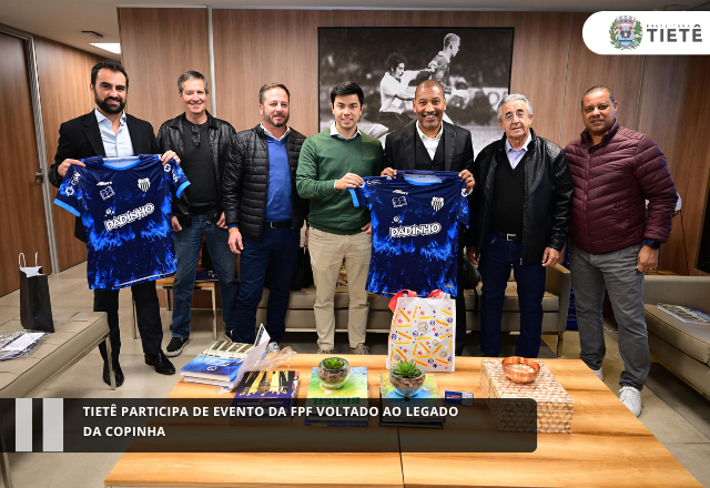 Tietê participa de evento da FPF voltado ao legado da Copinha