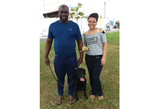 Cão aposentado da GCMT é adotado