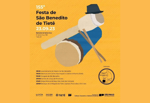 155ª FESTA DE SÃO BENEDITO DE TIETÊ