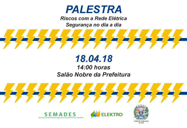 Elektro realiza palestra na Prefeitura