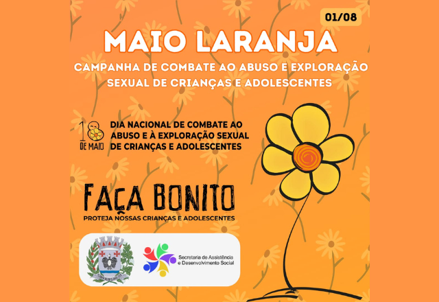 18/5 – Dia Nacional de Combate ao Abuso e Exploração Sexual de Crianças e Adolescentes