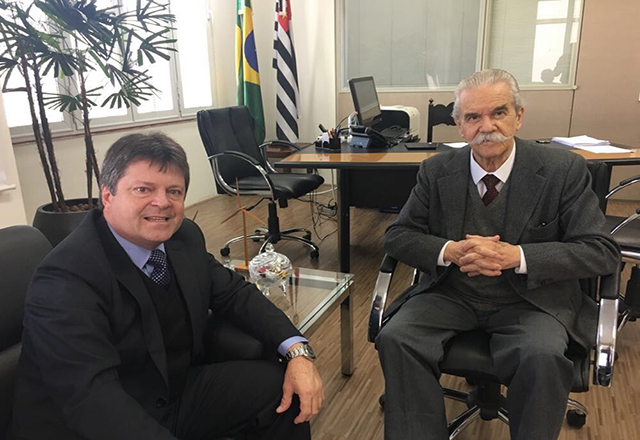 Vlamir Sandei se reúne com importantes membros do Governo do Estado