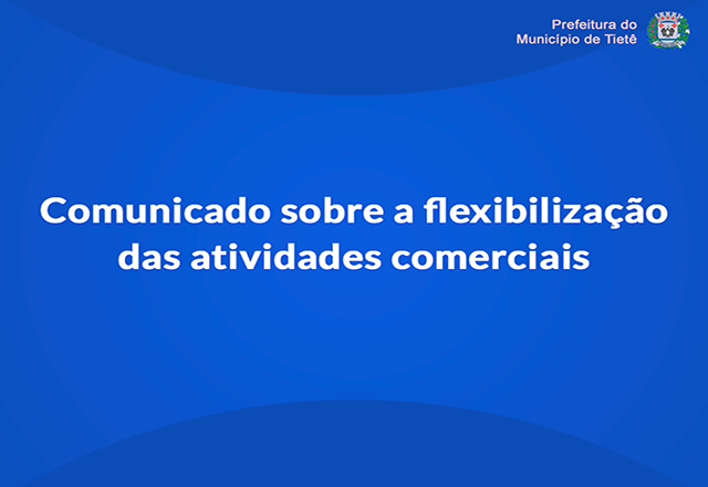 Prefeitura anuncia Plano Tietê de Retomada das Atividades Econômicas