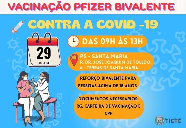 INTENSIFICAÇÃO DAS VACINAS DE INFLUENZA E REFORÇO BIVALENTE DA COVID-19