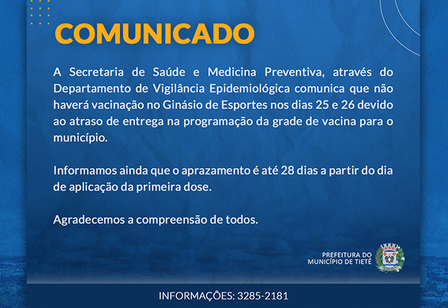 Vacinação contra a Covid-19