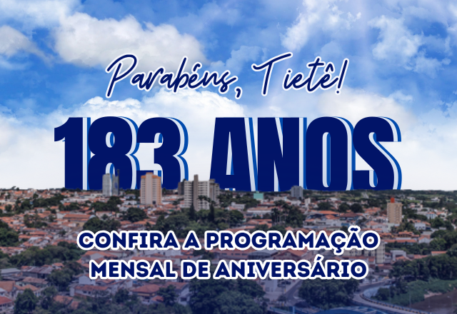 Tietê 183 Anos